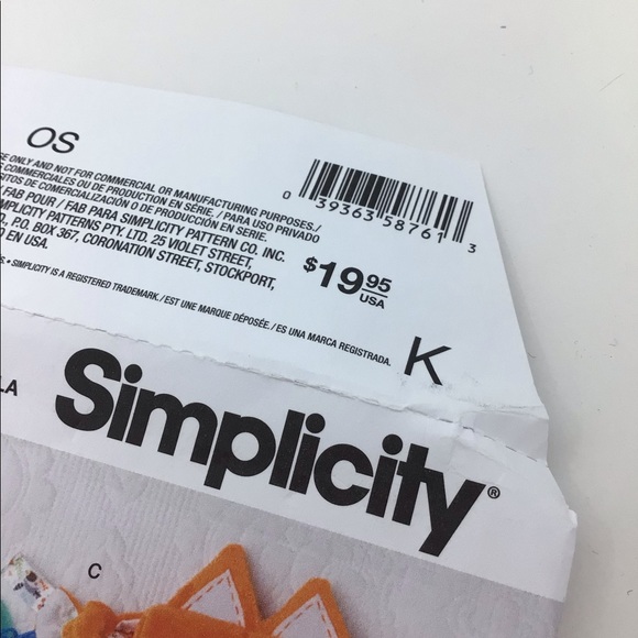 Simplicity Pattern 8761 - Baby Sensory Blankets - Picture 4 of 8